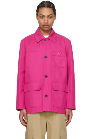 VALENTINO Pink Caban Jacket
