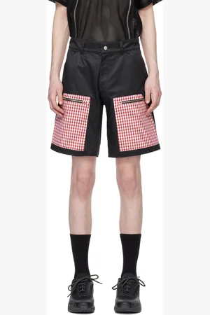 Olly Shinder Black Gingham Shorts