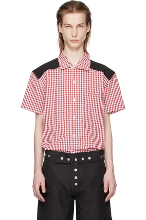 Olly Shinder Red & White Gingham Shirt