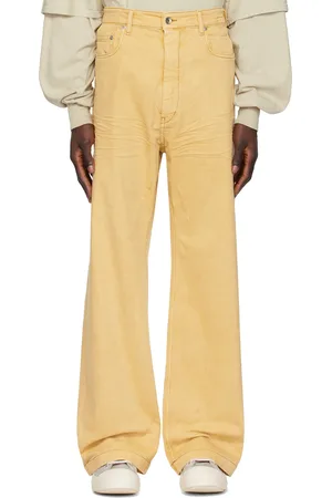 Rick Owens Yellow Geth Jeans