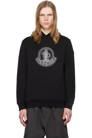 Moncler Black Printed Hoodie