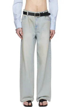 SYSTEM Blue Vintage Washed Jeans