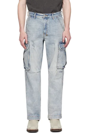 KSUBI Blue Riot Cargo Jeans