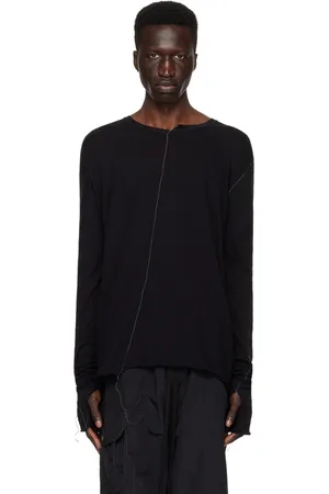 Nicolas Andreas Taralis Black Thread Long Sleeve T-Shirt