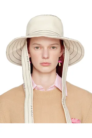 Marni Off-White Bio Denim Bucket Hat