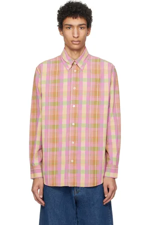Sunflower Pink Button-Down Shirt