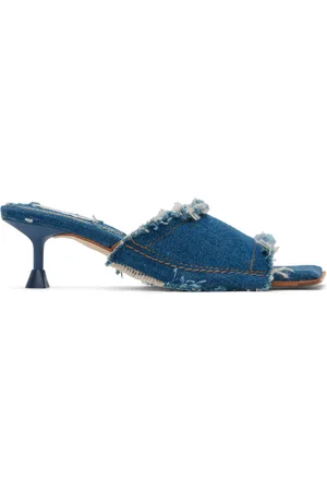Miista Blue Betina Denim Heeled Sandals