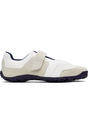 WALES BONNER White & Gray Jewel Sneakers