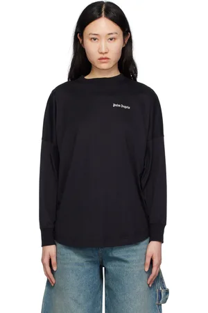 Palm Angels Embroidered Long Sleeve T-Shirt