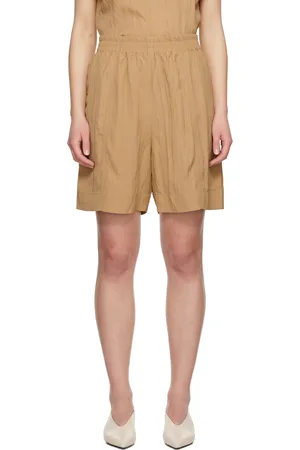 STUDIO NICHOLSON Beige Emery Shorts