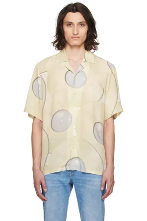 HUGO BOSS Beige Graphic Shirt