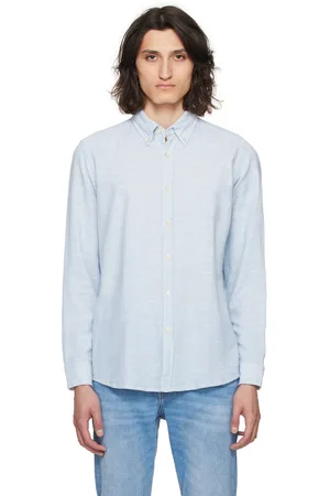 HUGO BOSS Blue Button Shirt