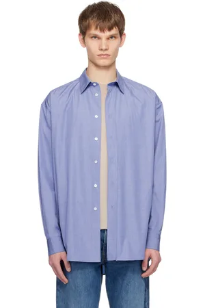 The Row Blue Miller Shirt