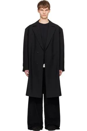 The Row Black Pers Coat
