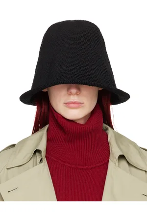 The Row Black Carrol Beach Hat