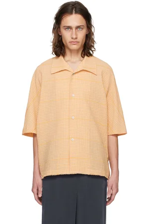 LE 17 SEPTEMBRE Orange Check Shirt