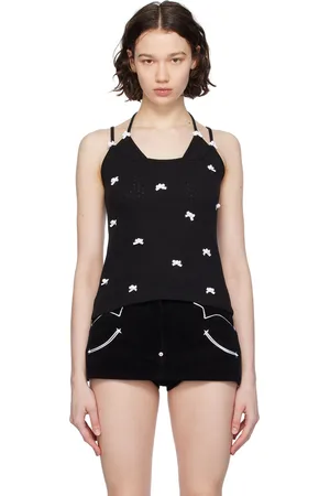 pushBUTTON SSENSE Exclusive Black Camisole