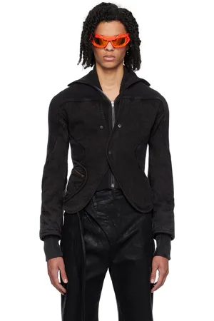 OTTOLINGER Black Silhouette Denim Jacket