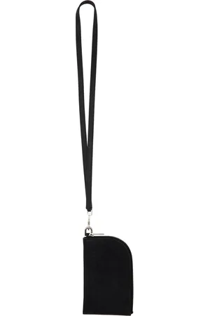 Rick Owens Black Neck Wallet