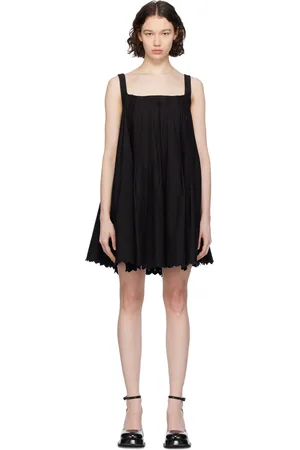 pushBUTTON Pleated Minidress