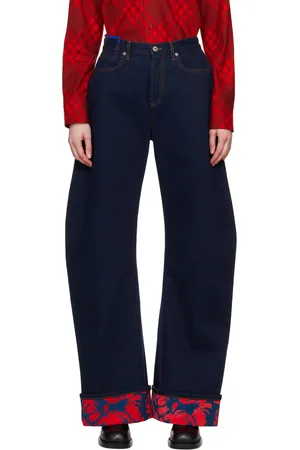 Burberry Indigo Floral Jeans