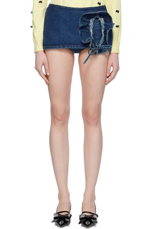 pushBUTTON Micro Denim Skort