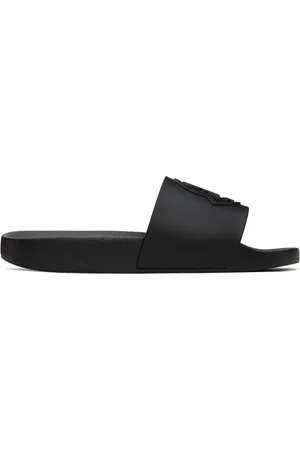 Moncler Navy Basile Slides