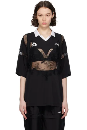 pushBUTTON Lace Polo