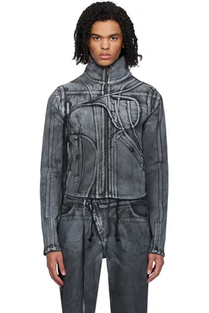 OTTOLINGER Black Fitted Denim Jacket
