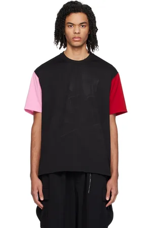 MASTERMIND Black & Purple Embossed T-Shirt