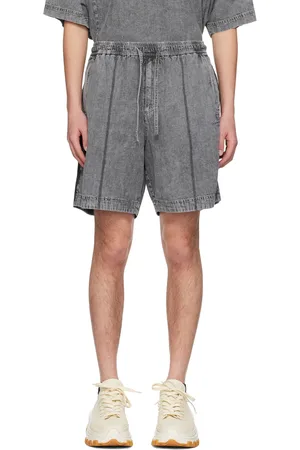 WOOYOUNGMI Gray Faded Shorts