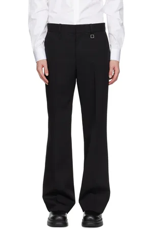 WOOYOUNGMI Black Straight Trousers