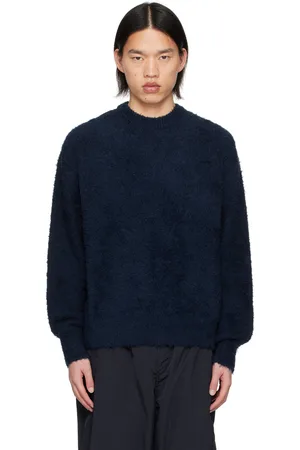 WOOYOUNGMI Navy Hairy Sweater