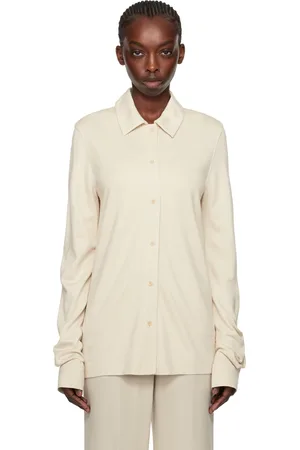 Totême Beige Button Shirt