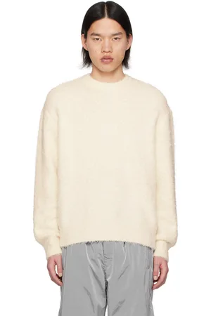 WOOYOUNGMI White Hairy Sweater