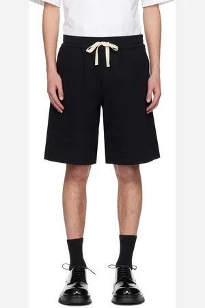 Jil Sander Black Drawstring Shorts
