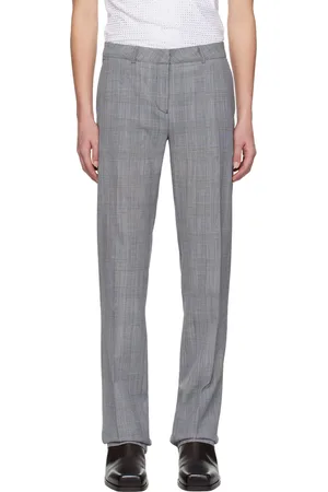 COPERNI Gray Check Trousers