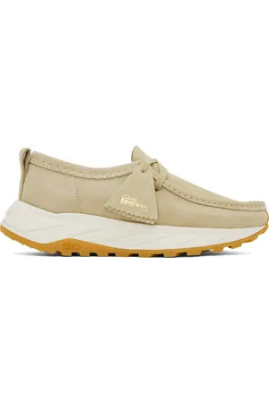 Clarks Beige Walla Eden Lo Derbys