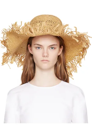 Marni Tan Raffia Beach Hat