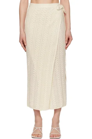 Holzweiler White Kelp Midi Skirt