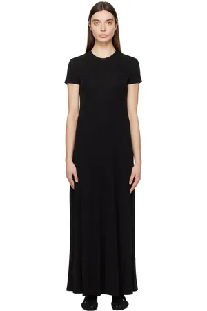 Totême Black Fluid Maxi Dress