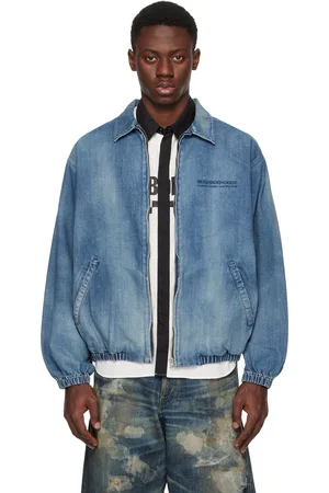 NEIGHBORHOOD Blue Washed Denim Jacket
