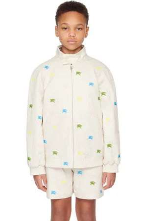 Burberry Kids Off-White EKD Jacket