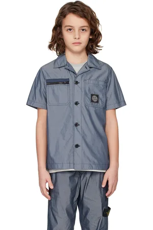 Stone Island Kids Navy 10201 Shirt