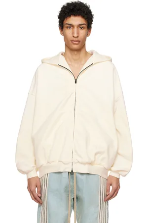 FEAR OF GOD Off-White Full Zip Hoodie