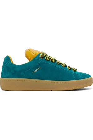 Lanvin Blue Future Edition Hyper Curb Sneakers