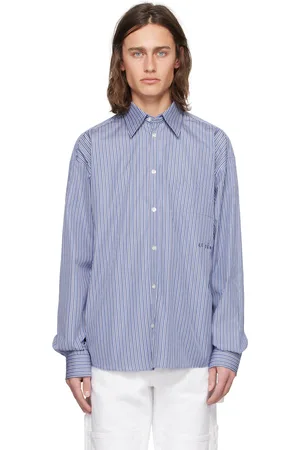 Le PÈRE Blue Stripe Shirt
