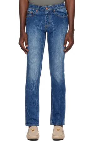 VERSACE Indigo Slim-Fit Jeans