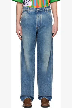 Le PÈRE Indigo Straight-Leg Jeans