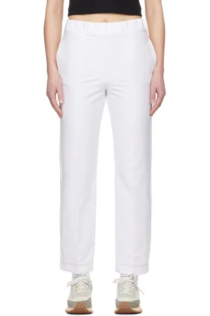 Max Mara White Ballata Trousers